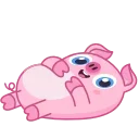 Nick Wallow Pig emoji 😘