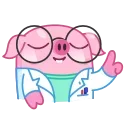 Nick Wallow Pig emoji 🤓