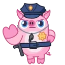 Nick Wallow Pig emoji 🐷