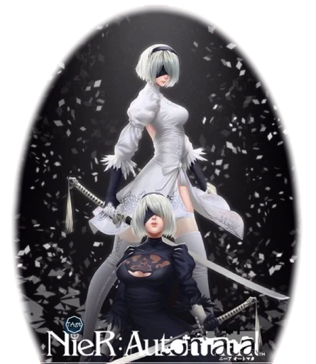 Стикер NieR:Automata | by:TAgt ⚔️