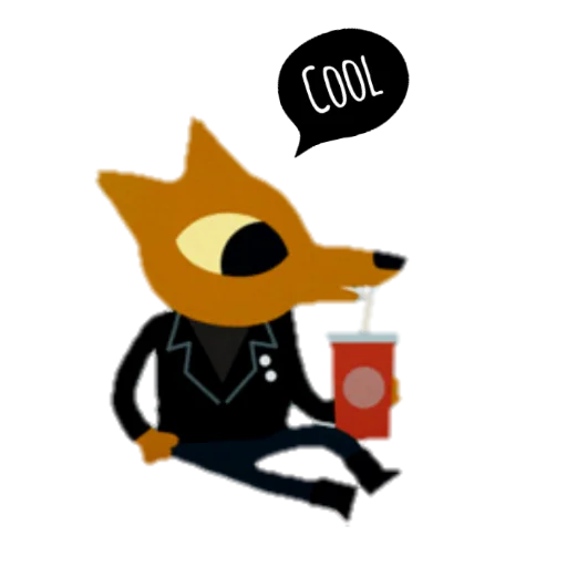 Night In The Woods Dialog sticker 😎