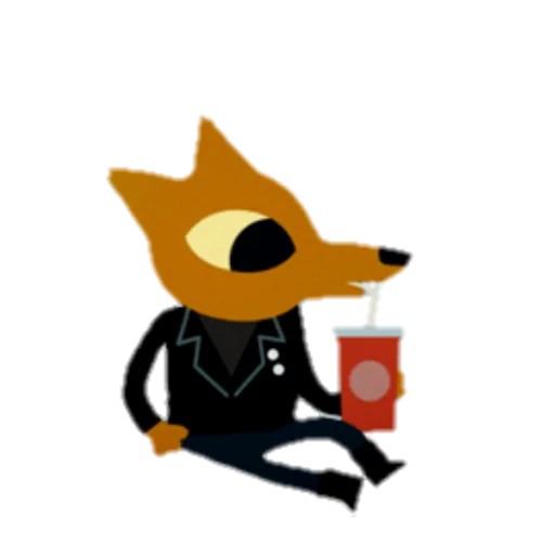 Night In The Woods Dialog sticker ☕