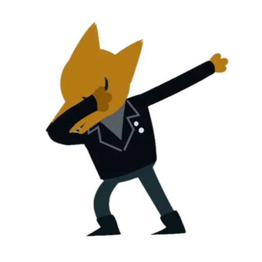 Night In The Woods Dialog sticker 😏