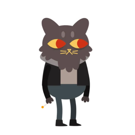 Night In The Woods Dialog sticker 😔