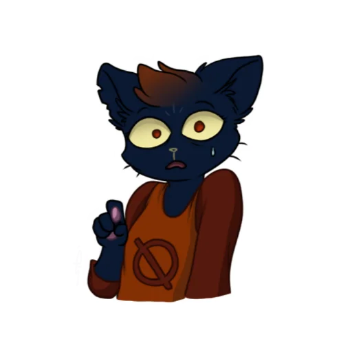 Night In The Woods Dialog sticker 😶