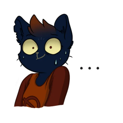 Night In The Woods Dialog sticker 😵‍💫