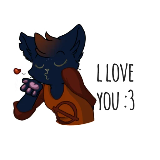 Night In The Woods Dialog sticker 😘