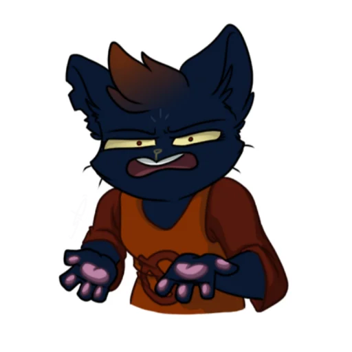 Night In The Woods Dialog sticker 🥴