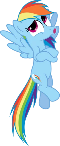 Telegram Sticker «My little pony friendship is magic» 😮
