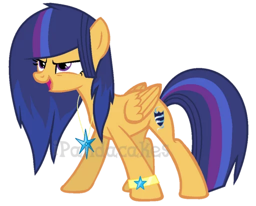 Telegram Sticker «My little pony friendship is magic» 😈