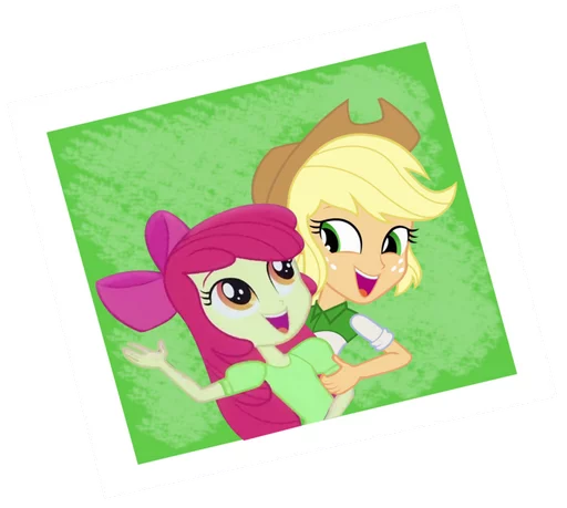 Стикер My little pony friendship is magic 👭