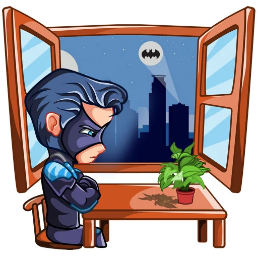 Стікер Nightwing | Найтвинг 😔