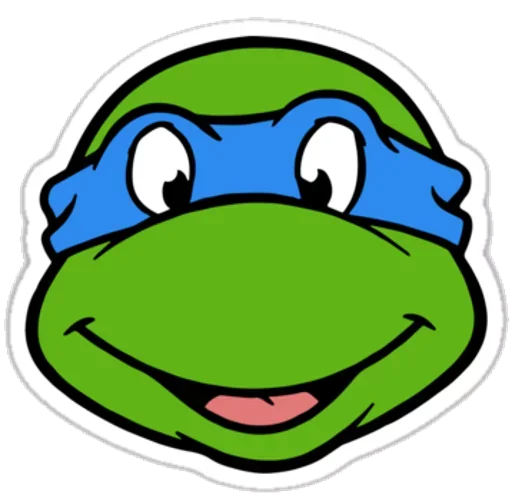 Telegram stikerlari Ninja Turtles