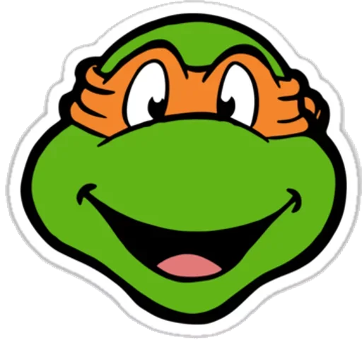 Telegram Sticker «Ninja Turtles» 😅