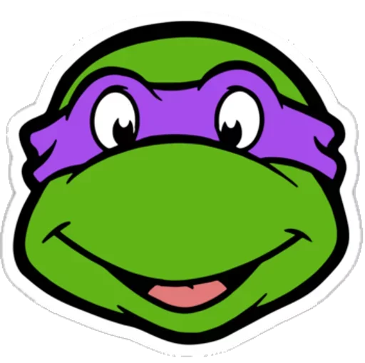 Telegram stiker «Ninja Turtles» 😁