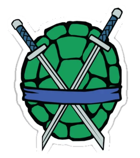 Эмодзи Ninja Turtles 😉