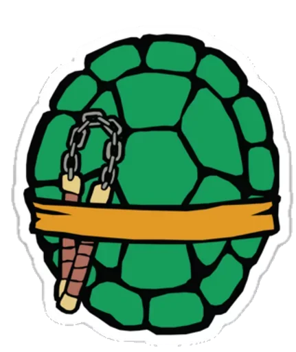 Емодзі Ninja Turtles 😜