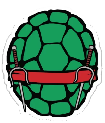 Telegram stiker «Ninja Turtles» 😡