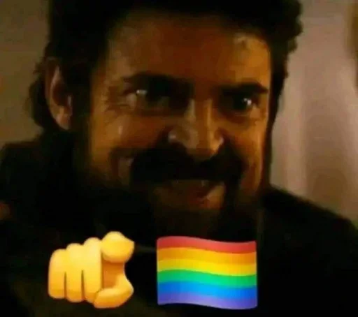 Стікер No gays! 🏳️‍🌈