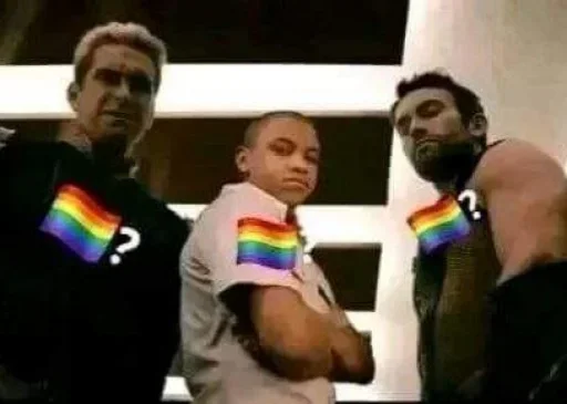 Стикер No gays! 🏳️‍🌈