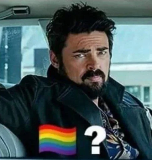 Стікер Telegram «No gays!» 🏳️‍🌈