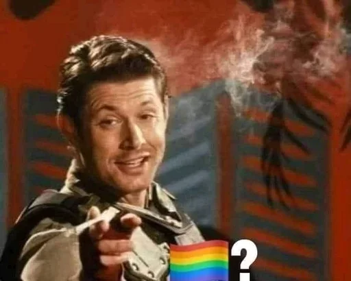 Стикер No gays! 🏳️‍🌈