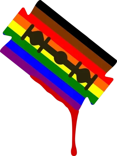 Стікер No gays! 🏳‍🌈