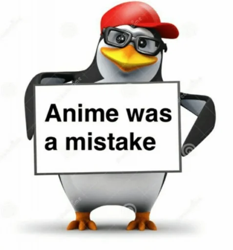 No Anime sticker 😎