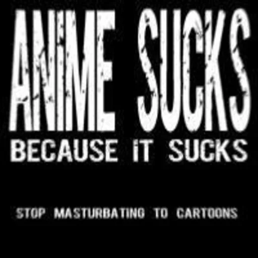 Стикер No Anime 🛑