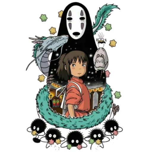 Telegram stiker «Kaonashi» 🤩