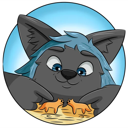 Telegram Sticker «Noggy Fox» 🐶