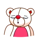 Nonromantic bear emoji 😱