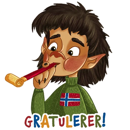 Norsk Troll emoji 🎉