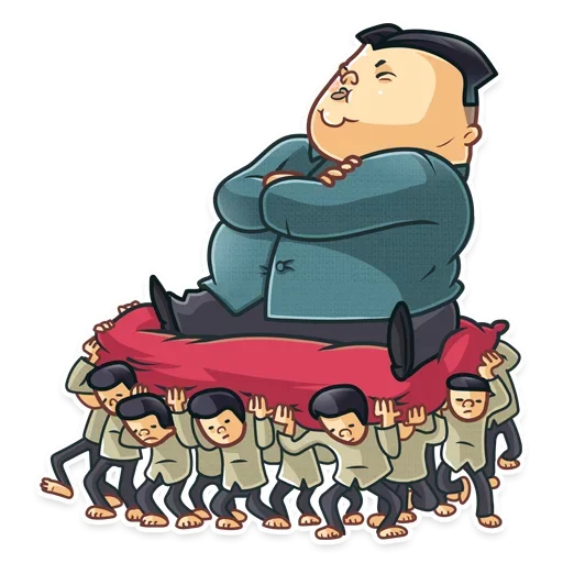 Telegram stiker «Ким Чен Ын » ?