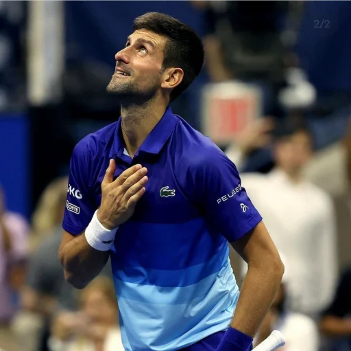 Стикер Telegram «Novak Djokovic» 🙏