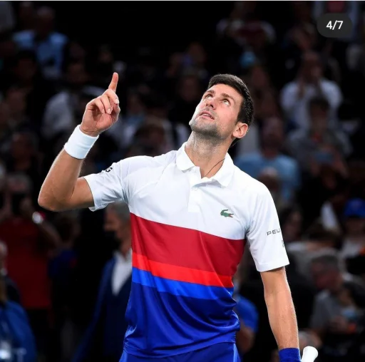 Эмодзи Novak Djokovic 😇