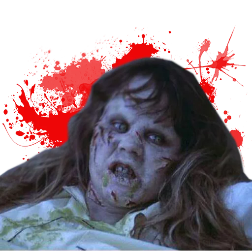 Telegram stiker «Horror Movie» ⚫️
