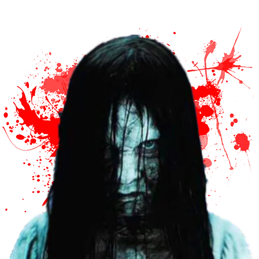 Telegram stiker «Horror Movie» ⚫️