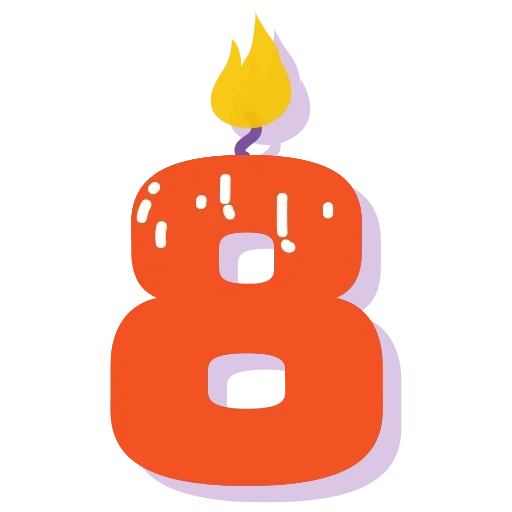Number Sets emoji 8️⃣