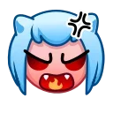 Стикер Nya Emoji 👿