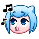 Эмодзи Nya Emoji 🎵