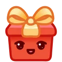 Стикер Nya Emoji 🎁