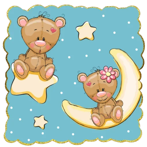 Telegram Sticker «Bears» 🤒