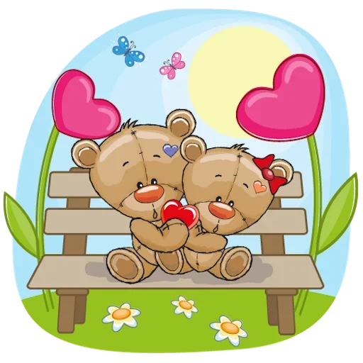 Telegram Sticker «Bears» 😲