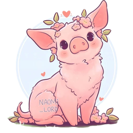 Telegram Sticker «Nami_lord animals» 🐷