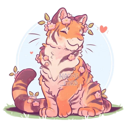Telegram Sticker «Nami_lord animals» 🐯