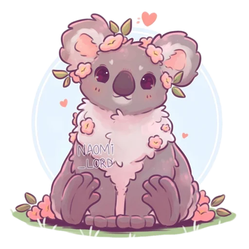 Telegram stiker «Nami_lord animals» 🐨