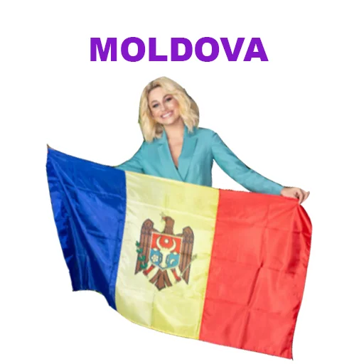 Эмодзи Eurovision 2021 Natalia 💋