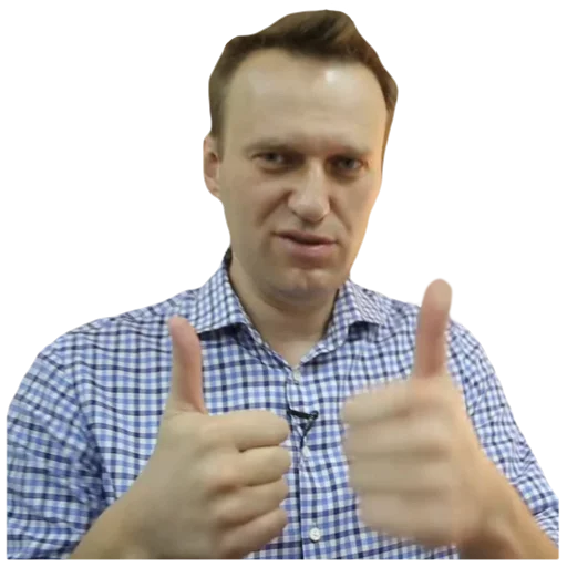 Telegram Sticker «Навальный» 👍