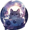Telegram emojisi «Котокосмос» 🌠